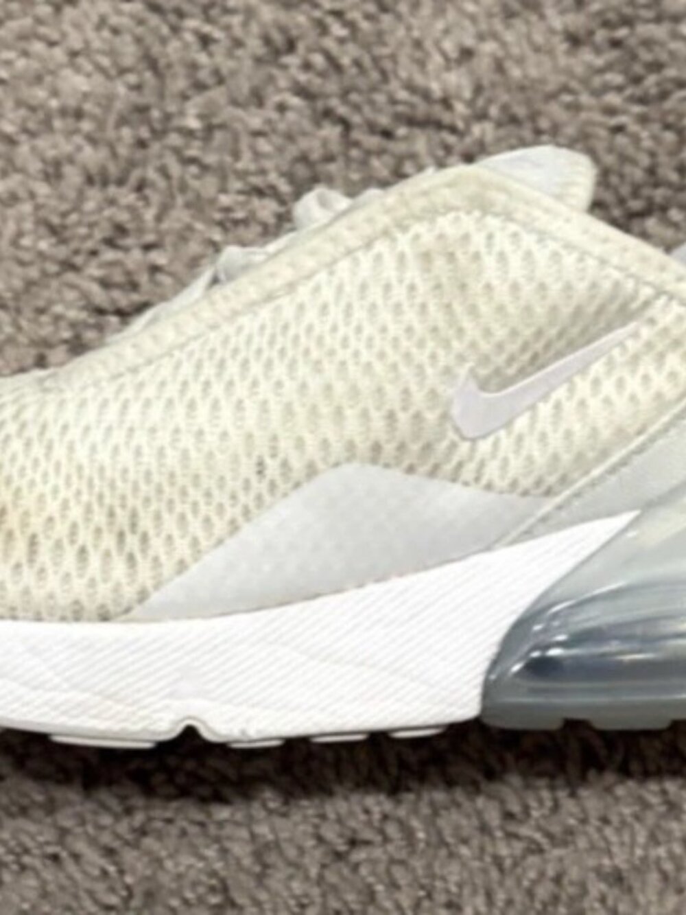 Nike Air Max 270 PS - White - Kids Size 3Y - AO2372-103